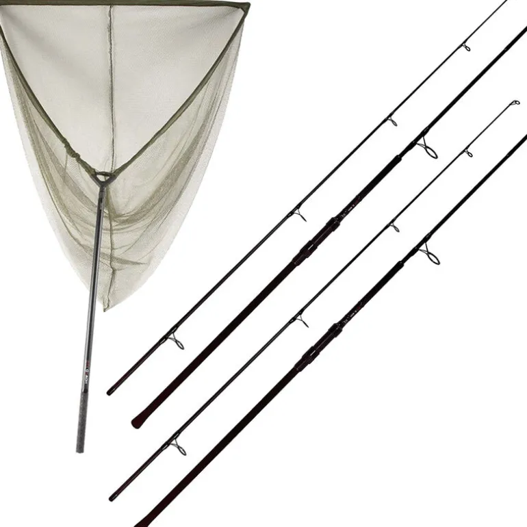 Pack 2 cannes Nomad Xtr 10' 3 Lbs + 1 épuisette Nomad Xtr Landing net