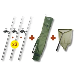 Pack 3 Combo + Epuisette + Fourreau Team