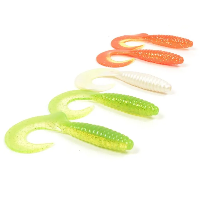 Pack 15 Grub 14cm + 6 Têtes Plombées + Boite