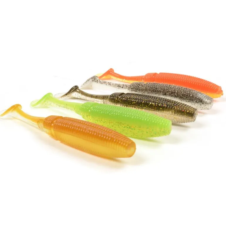 Pack 15 Shad 11.5cm + 6 Têtes Plombées + Boite