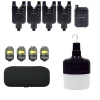 Pack Bite Keeper Black 4+1 + Firefly Biwy Light + 4 Silver Bullet Bobbin