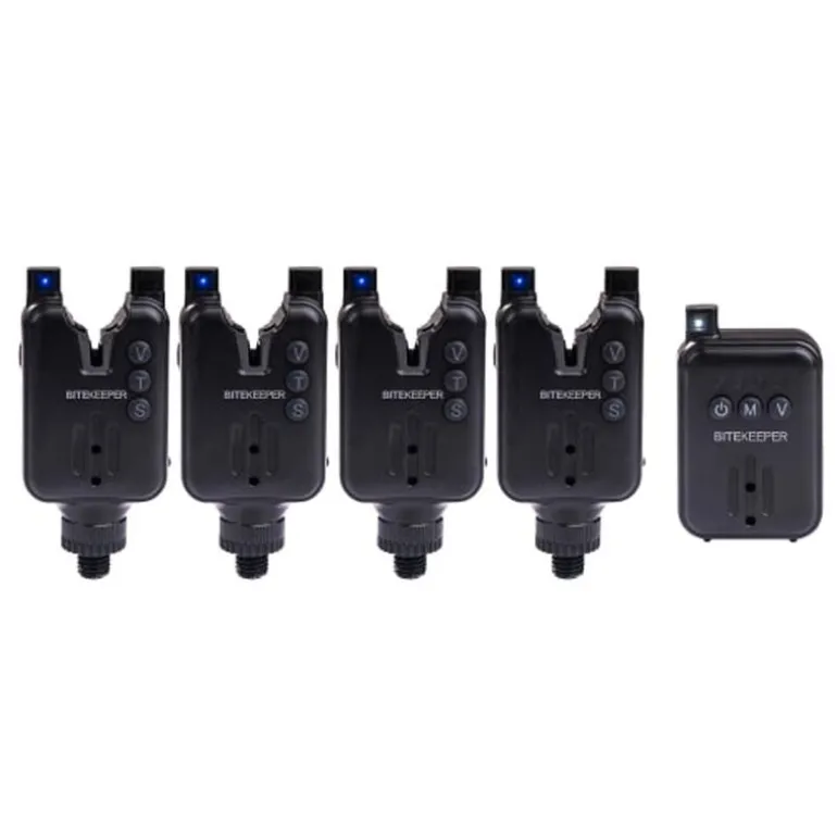 Pack Bite Keeper Black 4+1 + Firefly Biwy Light + 4 Silver Bullet Bobbin