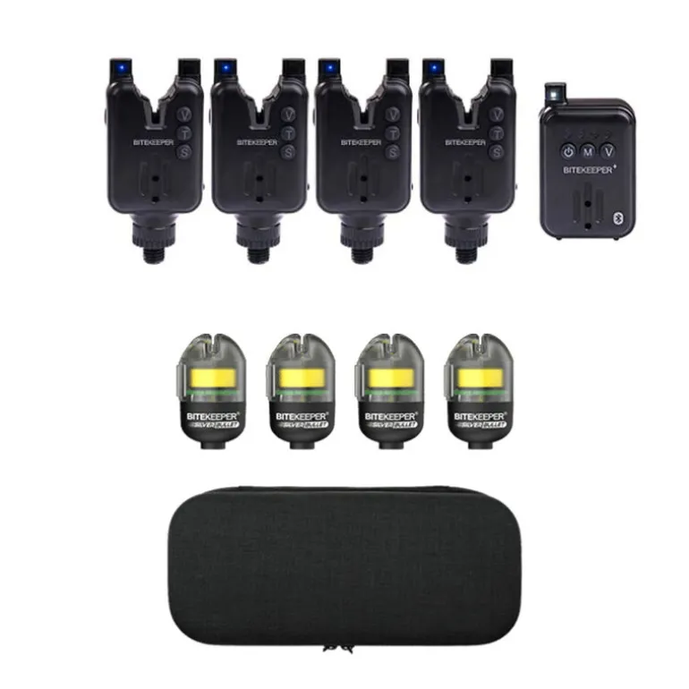 Pack Bite Keeper Pro 4+1 Black + 4 Silver Bullet Bobbin