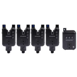 Pack Bite Keeper Pro 4+1 Black + Firefly Biwy Light + 4 Silver Bullet Bobbin