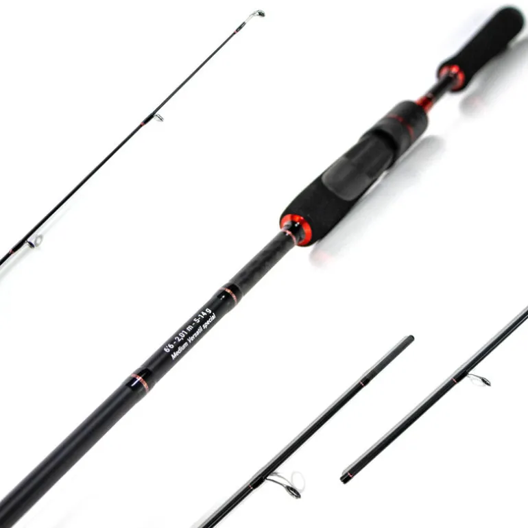 Pack Canne Evok Invictus V2 2.01m, 5-14g + Moulinet Invictus 2500Fd + Tresse + Fluorocarbone