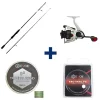 Pack Canne Evok Prediction 1.83m, 5-25g + Moulinet Prediction 2500Fd + Tresse + Fluorocarbone