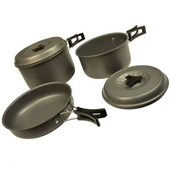 Pack Cooking Logistik Lite Stove + Logistik Kettle + Logistik Cookware set