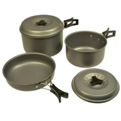 Pack Cooking Logistik Lite Stove + Logistik Kettle + Logistik Cookware set