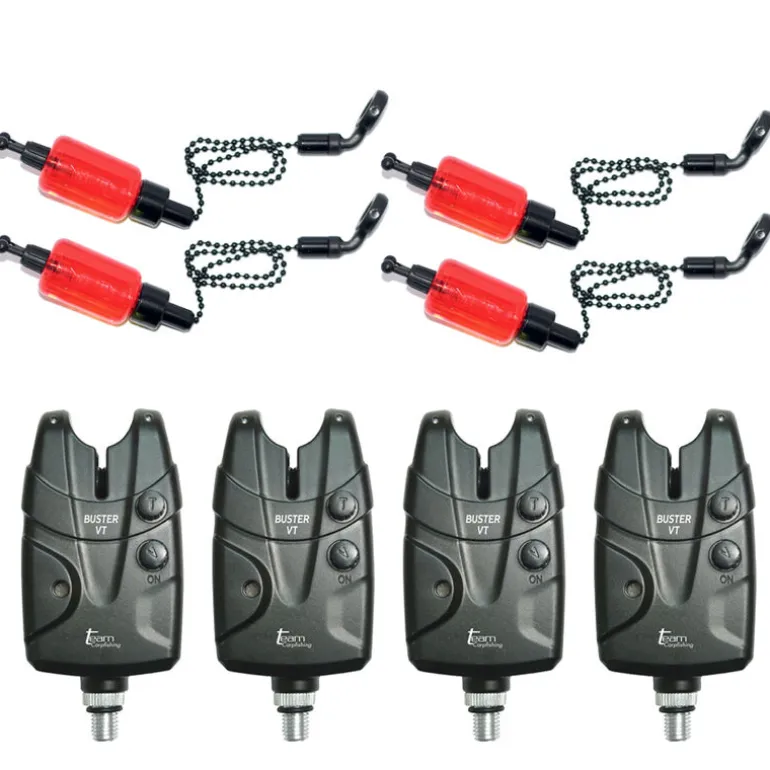 Pack Détection 4 Buster VT + 4 Hanger Process Rouge