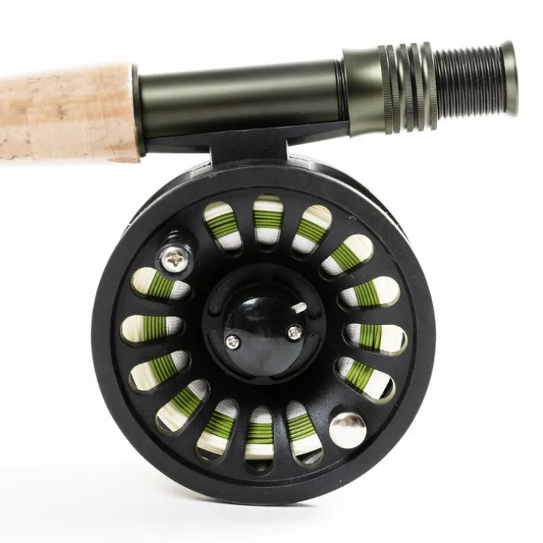 Pack Kit Mouche Silverstone Liberty Fly Fishing Kit 9" Soie de 4/5 + Tube de transport 105cm