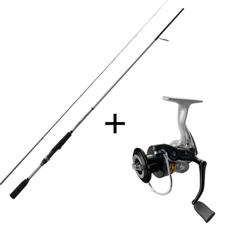 Pack Major Craft Kahory Spinning Combo 2.29m, 7-35g + tresse + boite + leurres