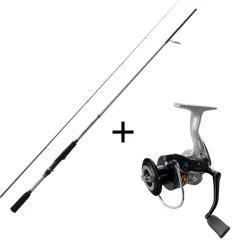 Pack Major Craft Kahory Spinning Combo 2.13m, 7-28g + tresse + boite + leurres