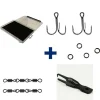 Pack Montage Stingers Chain XL (Leurres 21 - 24cm)