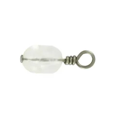 Perle clipot avec émerillon flashmer (x6)