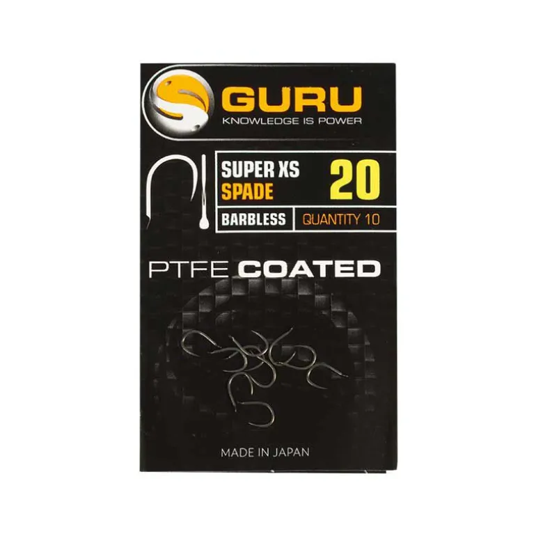 Pochette de 10 hameçons guru super xs spade