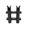 Porte Canne Seanox 2 Cannes Fixe PVC Noir