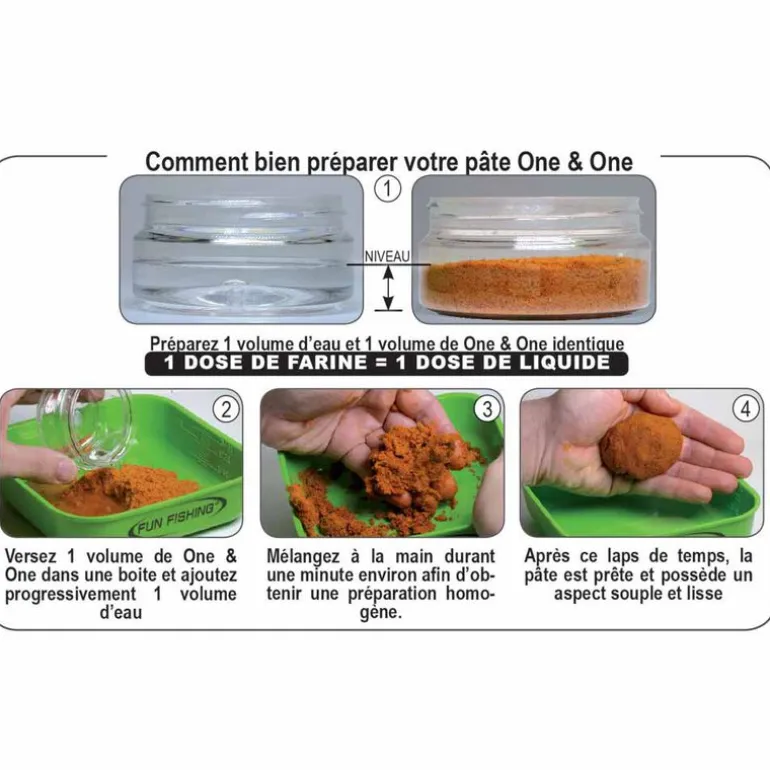 Pâte d'Eschage Fun Fishing One and One Monster Crab 500g