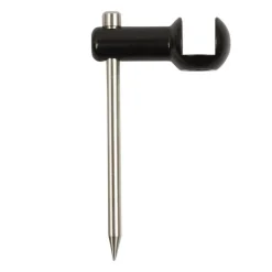 Support 2 cannes korda pack singlez alu black + surelevateur 6.5