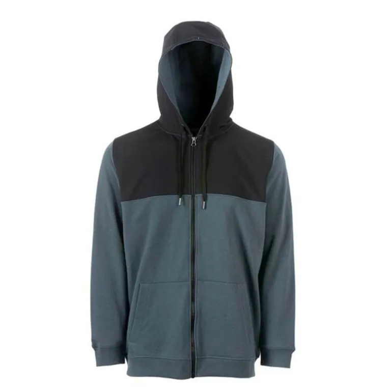 Sweat Zippé Grundens Daggerboard FZ Hoodie Darkslate