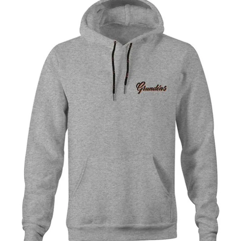 Sweatshirt Grundens Displacement Hoodie Athletic Heather