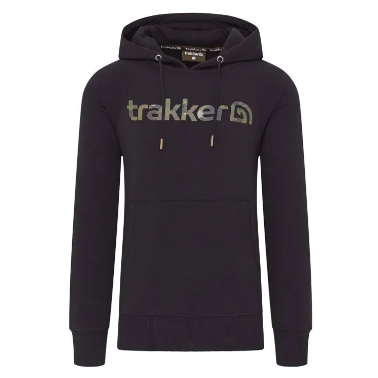 Sweatshirt Trakker CR Logo Hoody Black Camo