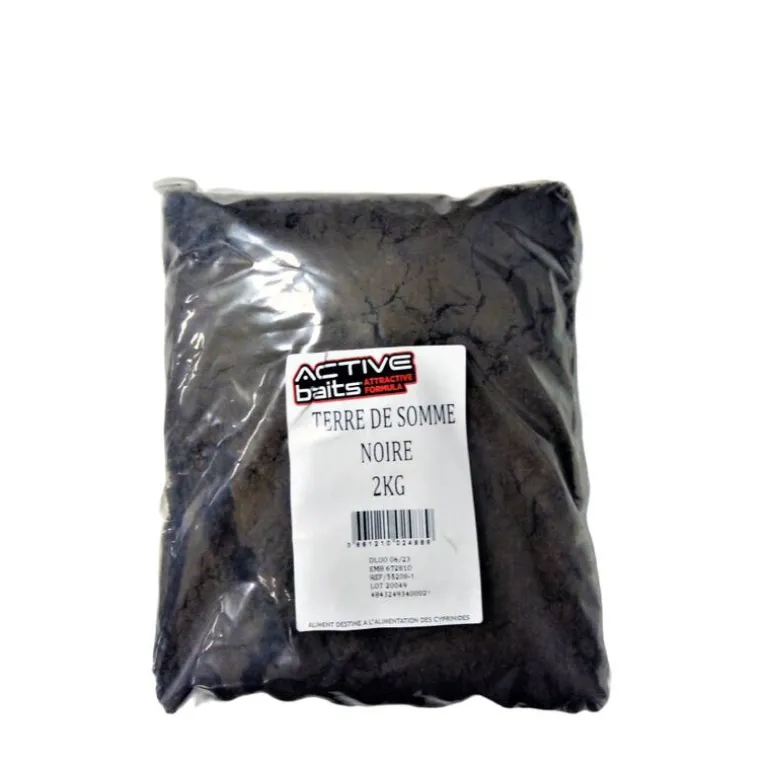 Terre de sommes noire active baits
