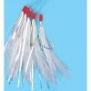 Train de plume filaments flashmer 3 hameçons taille 1/0