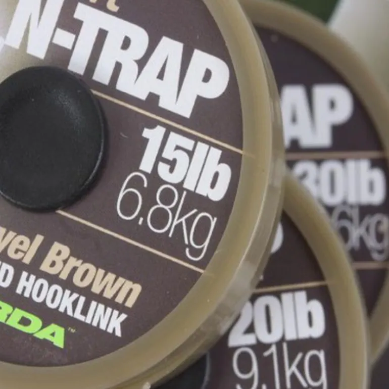 Tresse à bas de ligne carpe korda n-trap soft gravel