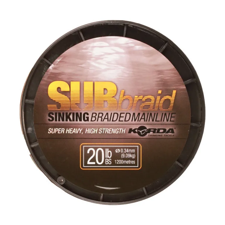 Tresse carpe Korda sub braid 1200m