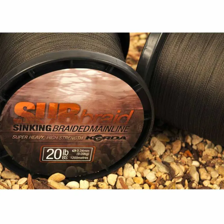 Tresse carpe Korda sub braid 1200m