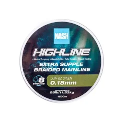 Tresse Nash Highline Extra Supple Braid Green 1200m