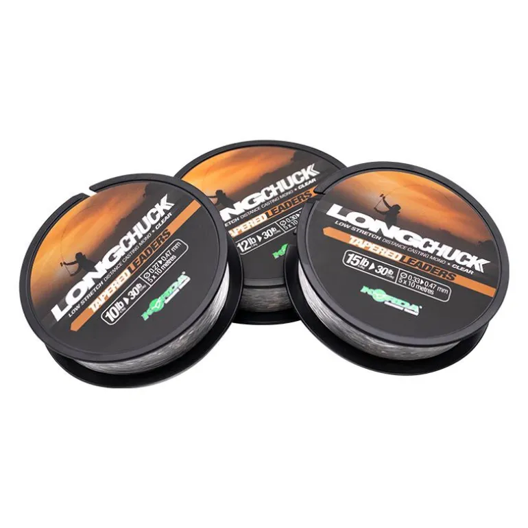 Tête de ligne carpe korda longchuck tapered leaders