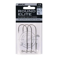 Têtes Plombées BKK Round Elite Classic Bait Keeper H4/0 (x3)