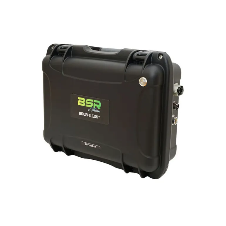 Valise BSR BRUSHLESS+ LifePO4 Gen3 36V/100Ah + chargeur étanche 25A
